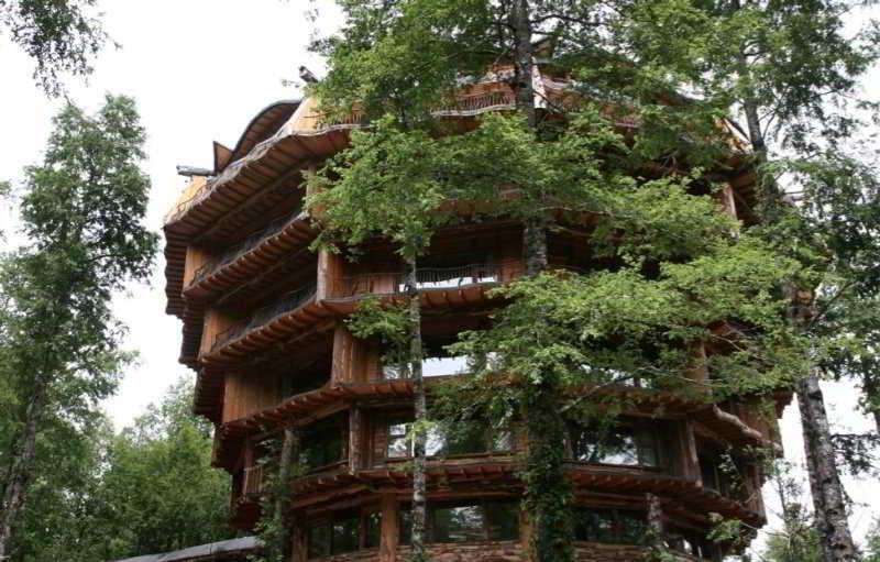 Huilo Huilo Nothofagus Hotel & Spa بويرتو فوي المظهر الخارجي الصورة