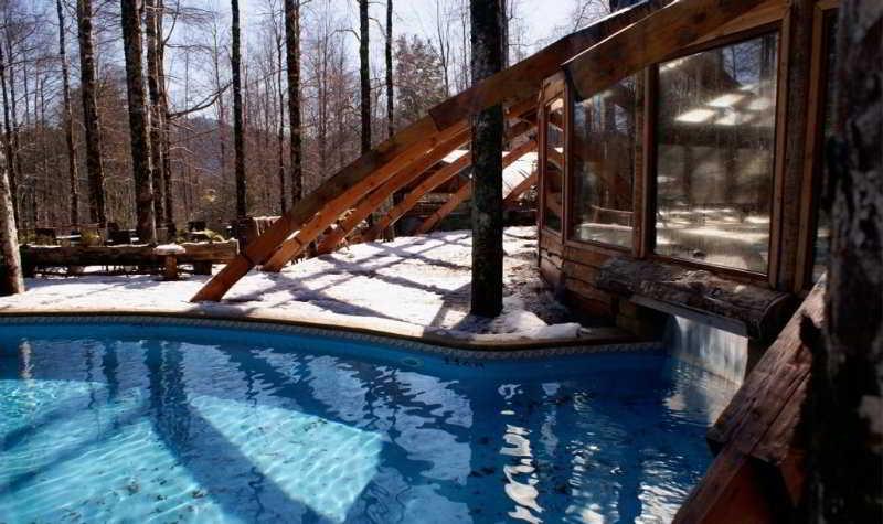 Huilo Huilo Nothofagus Hotel & Spa بويرتو فوي المظهر الخارجي الصورة