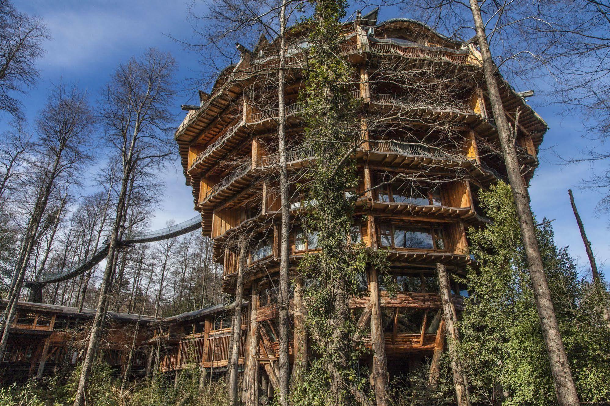Huilo Huilo Nothofagus Hotel & Spa بويرتو فوي المظهر الخارجي الصورة