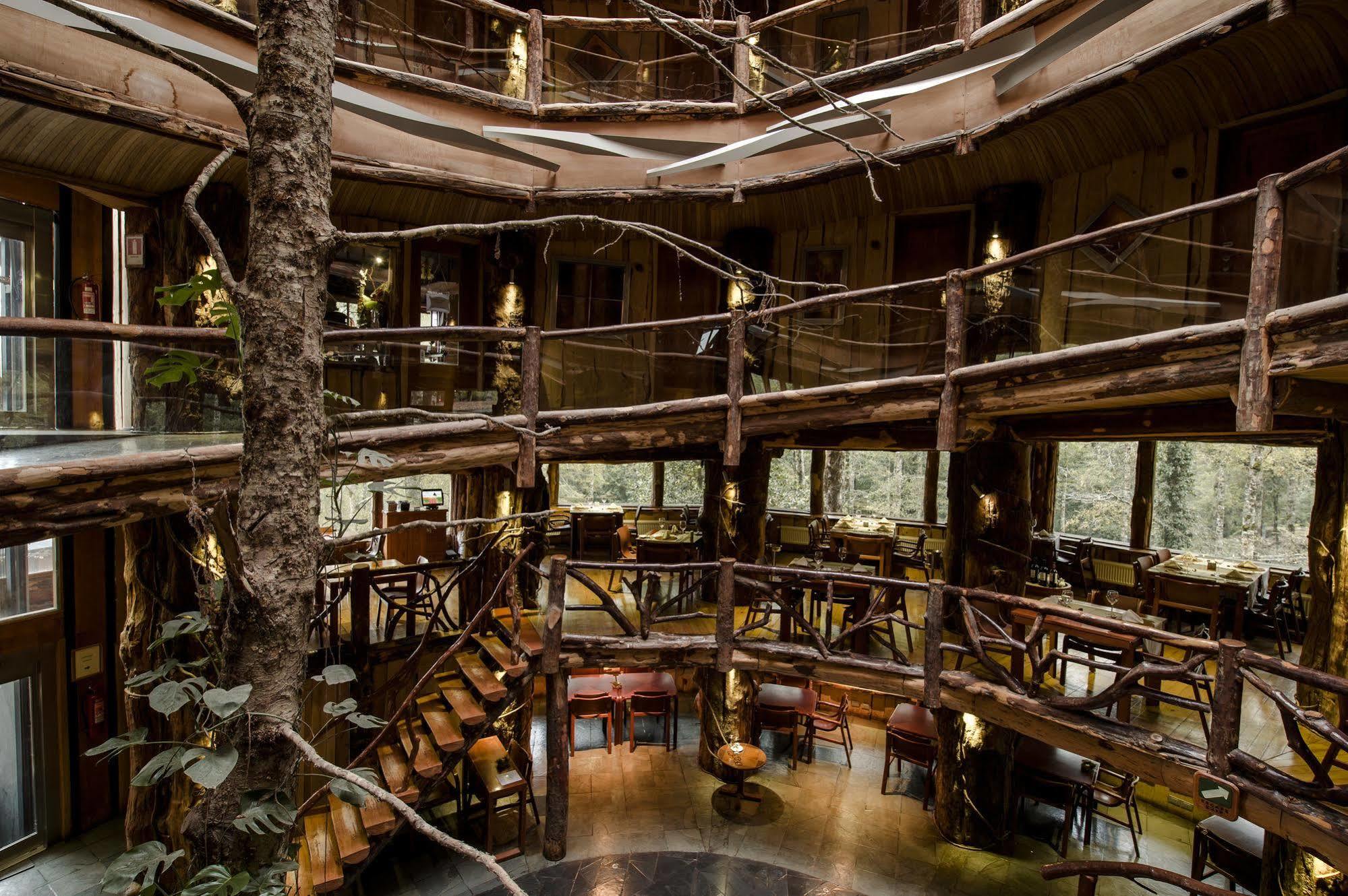Huilo Huilo Nothofagus Hotel & Spa بويرتو فوي المظهر الخارجي الصورة